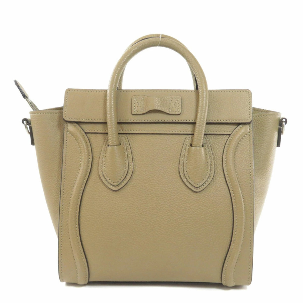 Celine Luggage Leather 2way Handbag Calfskin - Picture 2 of 11